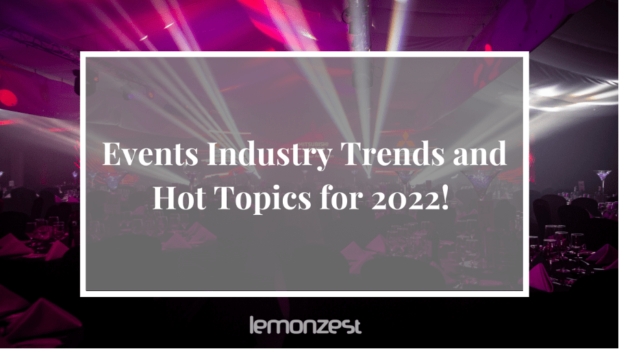 events industry trends